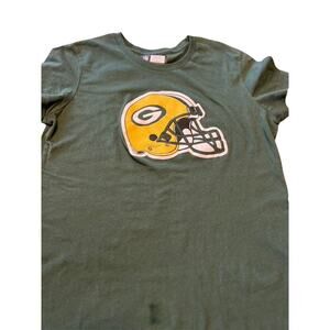 NFL Team Apparel women's S Green Bay Packers T-shirt, green short sleeves
